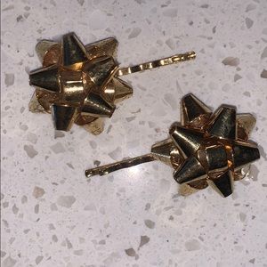 Kate Spade holiday hair pins